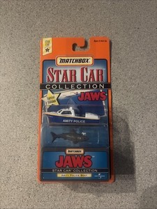 ミニカー Matchbox StarCar Jaws SpecialEdition Jaws Special-edition Matchbox Starcar Police Speed Boat W/ Shark
