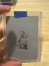 Harrison Barnes Printing Plate 1/1 Flawless Autographs Black Plate