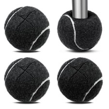 Tennis Balls For Walkers Pre Cut 4pcs Walker Precut Black