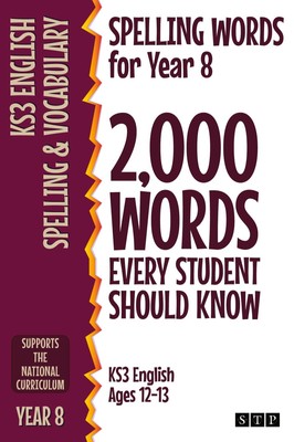 Spelling Words for Year 8 | Stp Books | Englisch | Taschenbuch | 2020