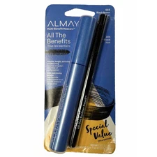 Almay All the Benefits Mascara 503 Black Brown All Day Eyeliner Pencil 205 Black