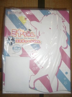 NEW DX Edition Miya-chan Cow Costume Ver. 1/5 with postacrd Figure