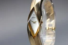 [Near MINT] Vintage SEIKO Rivoli 2E20-753A Gold Quartz Ladies Bangle Watch JAPAN