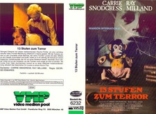13 Stunden zum Terror - Ray Milland - VHS-Einleger A4  - ohne Cassette/H&uuml;lle