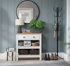 Winchester 1 Drawer Console Table - Cream. Delivery available, ask for a quote.