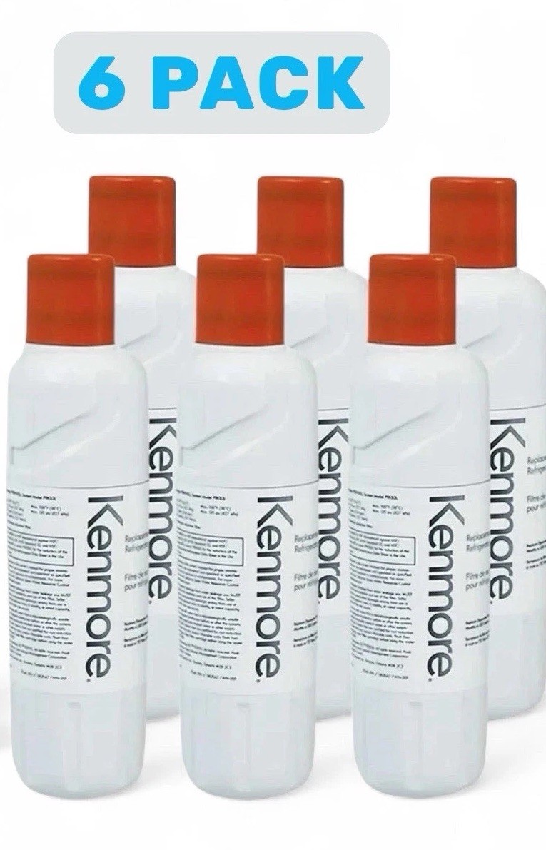 6 pack for kenmore 9082 replacement refrigerator water filter 469082 9903