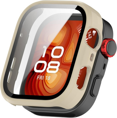 Hülle Kompatibel mit  Watch Fit 4 Pro, PC + Bildschirmfilm, Kratzfest, All-Inclu