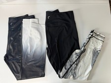 Zyia Lot Of 2 Leggings Medium 6-8