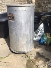   VINTAGE  ALUMINIUM  GRUNDYBIN  / GARDEN PLANTER 