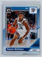 2024-25 Donruss Optic #191 Cason Wallace Holo NBA Oklahoma City Thunder