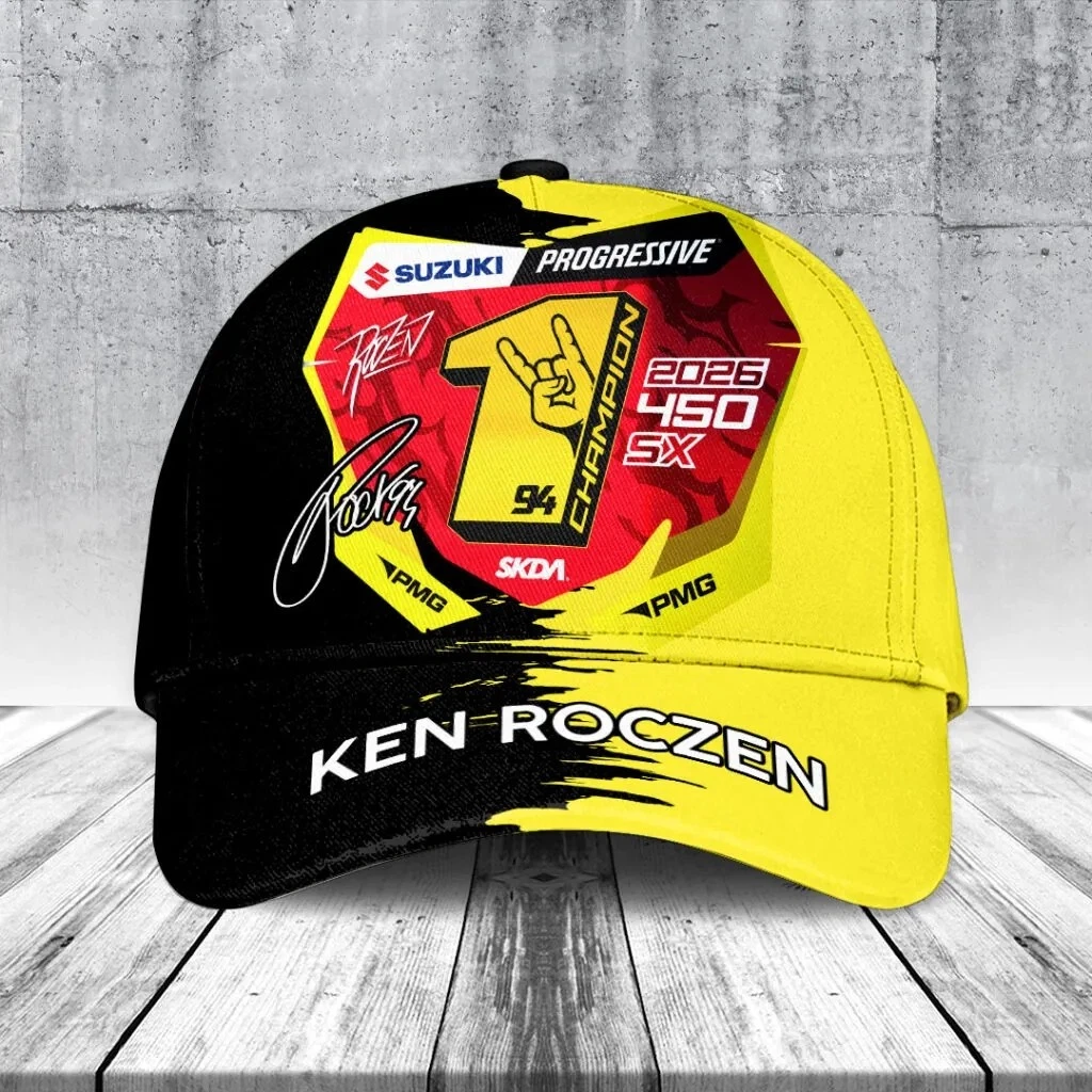 Ken Roczen 450SX Champion 2026 Classic Cap