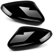 Spiegelkappen Schwarz Hochglanz Set für VW Polo 6R1 » Polo 6C1 MK5 2009-2017