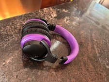 Cowin E7 Active Noise Cancelling Wireless Bluetooth Headphones - Purple
