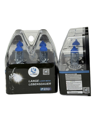 H4 Halogen Scheinwerfer Birne Xenon Style mit 8500K kompatibel mit SEAT Mii KF1,