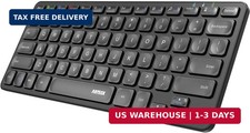 Universal Multi-Device Bluetooth Keyboard Ultra Slim and Compact Wireless Blueto