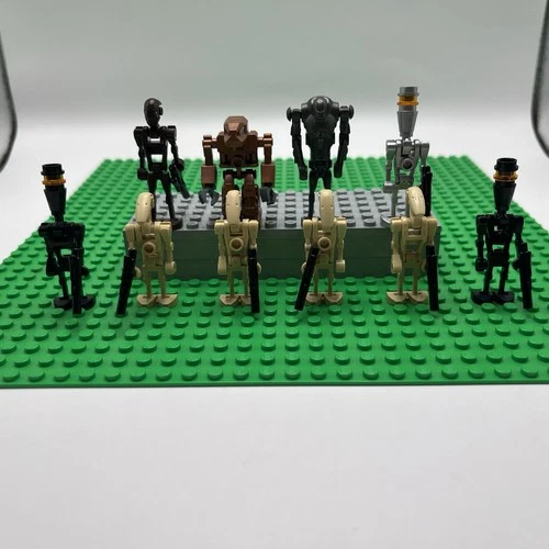 Lot Of 10 Lego Starwars Droid Minifigures Good Condition