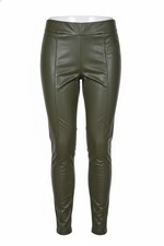 Marks&Spencers  Women Olive Green High Shine High Waisted Full Length Leggings M