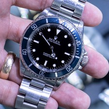 Rolex 14060 Submariner Black Dial Stainless Steel Watch 6