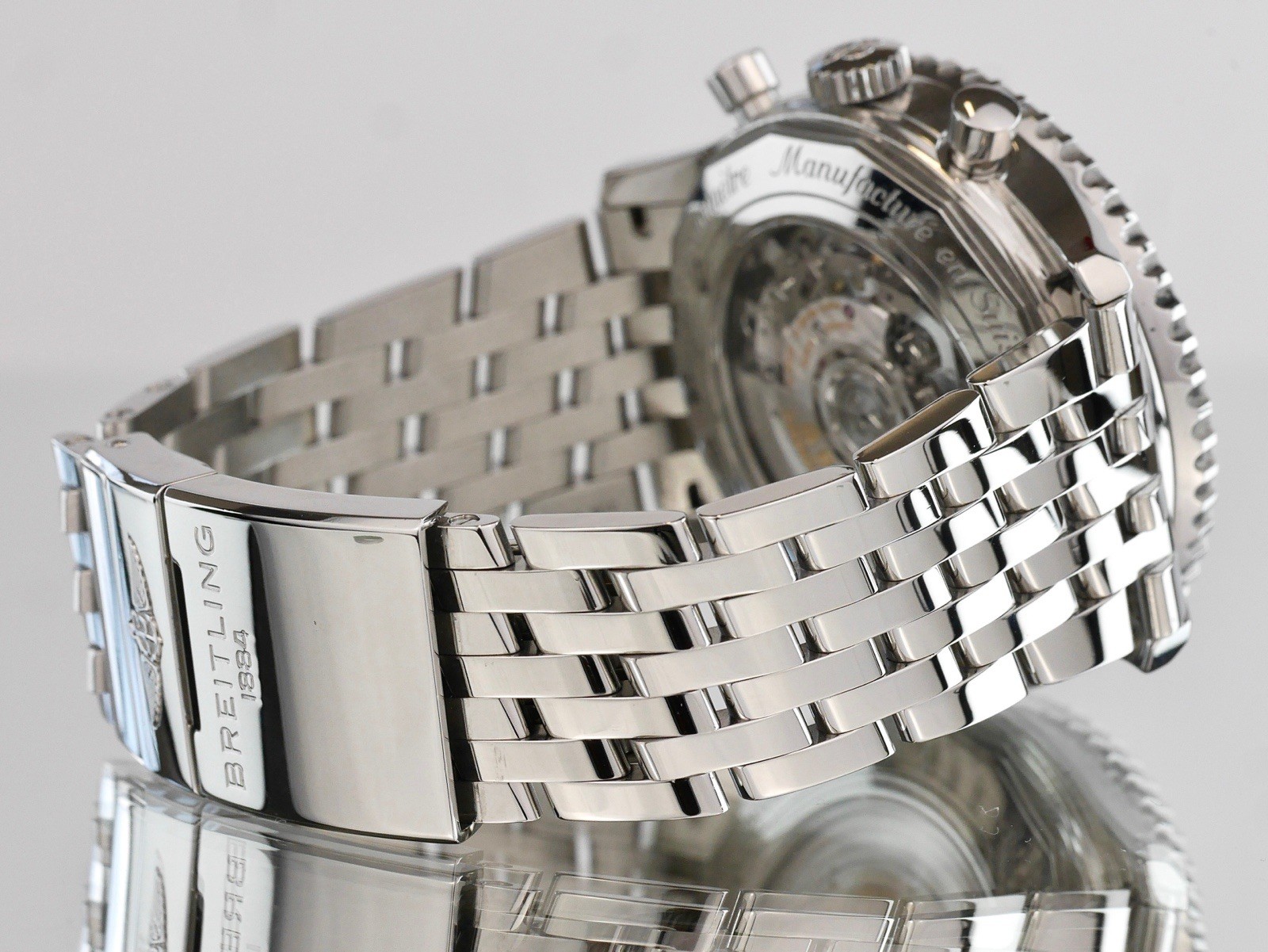 Breitling Chronometer Navitimer Blue Dial 46mm Wa… - image 6