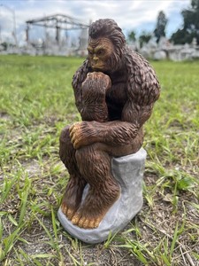 Latex Fiberglass Mold. Make Concrete Or Plaster 8 Inches Tall Bigfoot Thinking. 