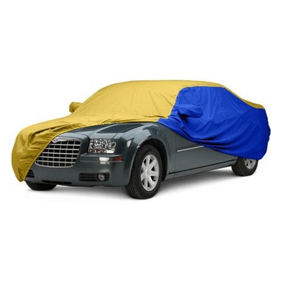 For Mitsubishi Eclipse 07-12 Car Cover WeatherShield HP Two-Tone Yellow Custom