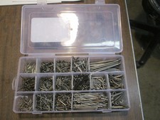 1280 Pc.  16 Different Size Extensive Cotter Pin Assortment 3/64" - 5/32" USA