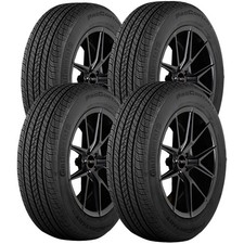 (qty 4) 275/50r19 Continental Pro Contact Tx 112v Xl Black Wall Tires