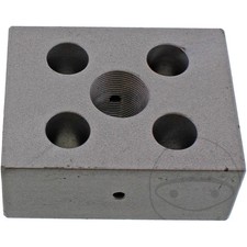 Seiladapterplatte Nussbaum f&uuml;r Hydraulikzylinder