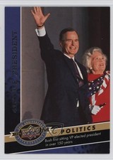 2009 20th Anniversary Retrospective Politics George HW Bush Barbara #29 05k6