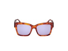 Max Co MO0094 53Y Blonde Havana Square Plastic Sunglasses Frame 52-18-140