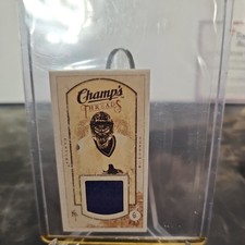 Roberto Luongo 2009-10 Upper Deck Champ's Mini Threads Jersey Card #MT-RL