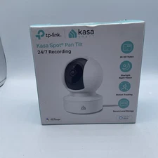 TP-Link - Kasa Smart 2K HD Pan Tilt Home Wi-Fi Security Camera KC411S