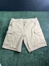 Carhartt Beige Cargo Shorts Size 40 Relaxed Fit