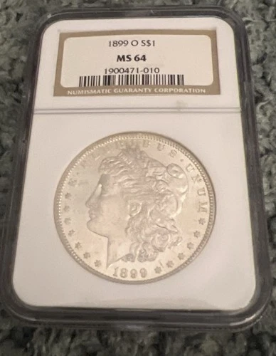 1899-O Morgan $1 Dollar Silver Dollar Coin NGC MS64 New Orleans
