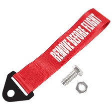 Racing Tow Strap Red High Strength Tow Strap Universal Cars Set Belt Nylon St...