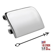 Rear Bumper Tow Hook Eye Cap Cover Chrome Fits For 2015-2019 Mercedes-Benz