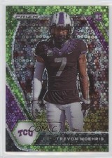 2021 Panini Prizm Draft Picks Neon Green Circles 4/5 Trevon Moehrig #146 0c2