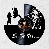 Vinywoody Vinyl Schallplatten Wanduhr Extremoduro Hard Rock EspañOl Robe