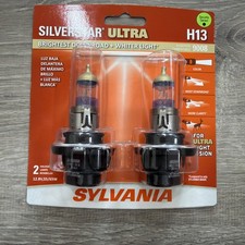 Sylvania H13 Silverstar Ultra 9008 High Performance Halogen Headlight 2 Bulbs