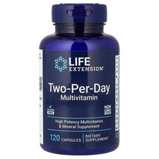 2 X Life Extension, Two-Per-Day Multivitamin,...