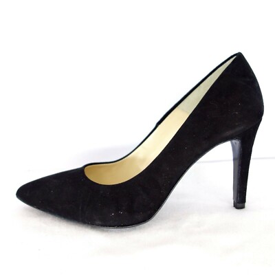 Pumps black first1fashion women's shoes elegant leather pointed stiletto New