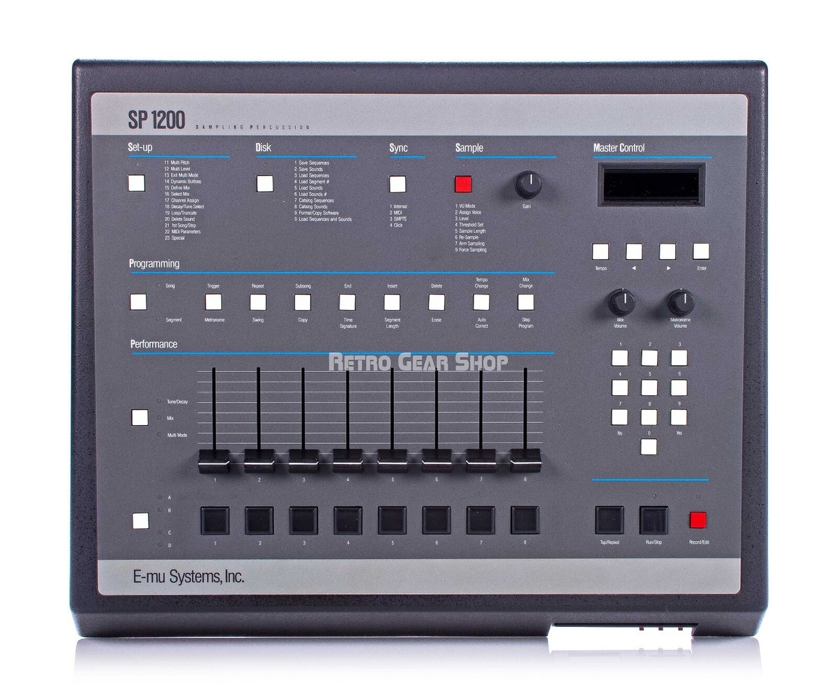EMU SP 1200 Sampler Drum Machine Vintage Rare Modded E-Mu SP1200