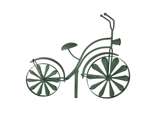 Sesua Metall Gartenstab Fahrrad GrüN Shabby 160Cm Gartenstecker Vintage Windrad-image