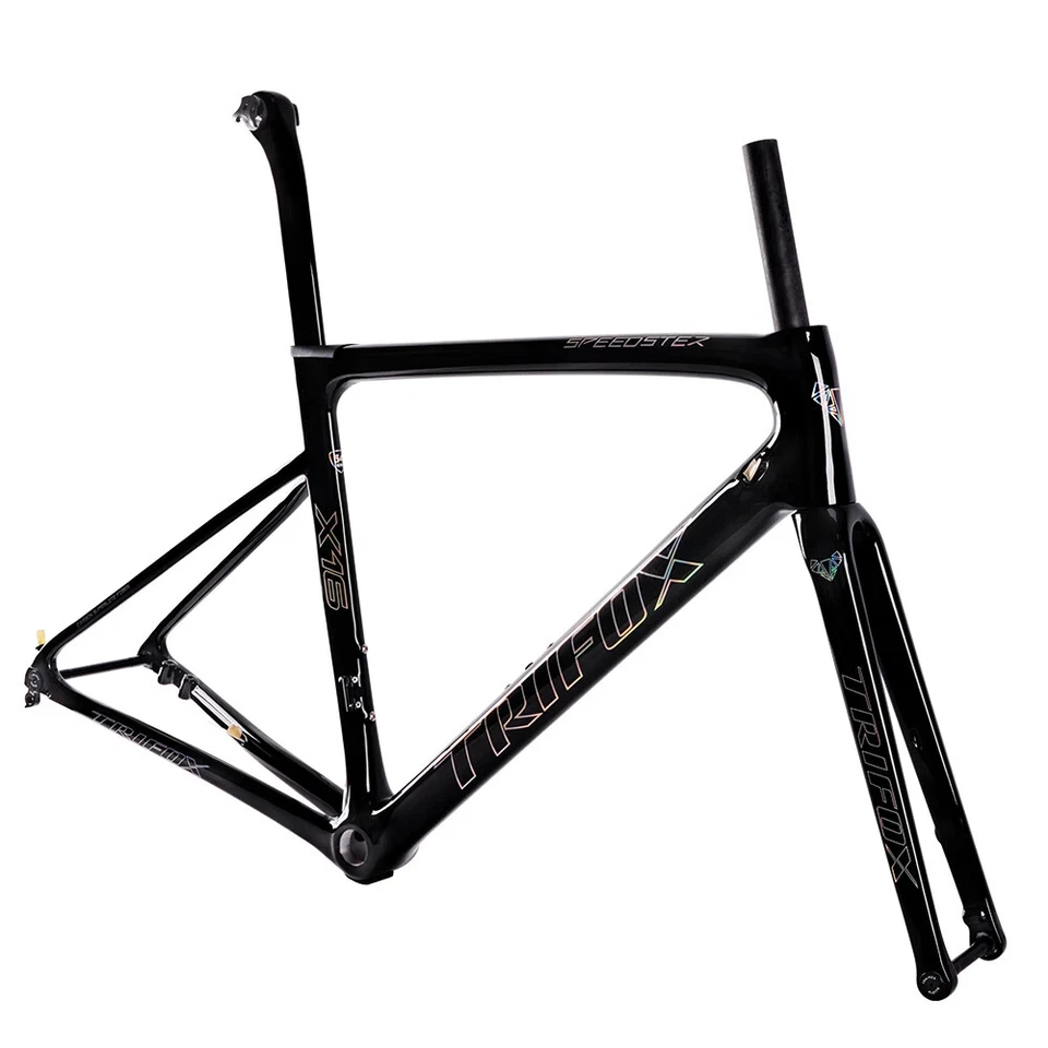 Carbon Road Bike Frameset Ultralight Disc Brake 28C DI2 Road Racing Bike Frame - Image 3 of 4
