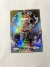 2022 Topps Chrome Carlton Fisk Diamond Cut