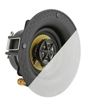 TDX 3" 2-Way In Ceiling Home Theater Speaker Magnetic Grill Flush Mount White