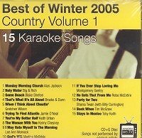 KARAOKE - Keynote Karaoke: Country Best Of Winter 2005 1 - CD - Enhanced NEW