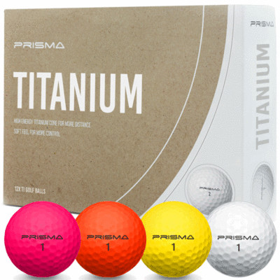 MASTERS PRISMA TITANIUM DISTANZ GOLFBÄLLE / MULTIBUY DUTZEND ANGEBOTE