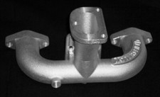 Tattersfield Ford Model A Model B Single Dual Throat Carburetor Intake Manifold