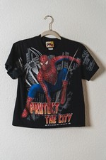 Rare Spider-Man 2 Promo T-Shirt 2004 AOP Youth L